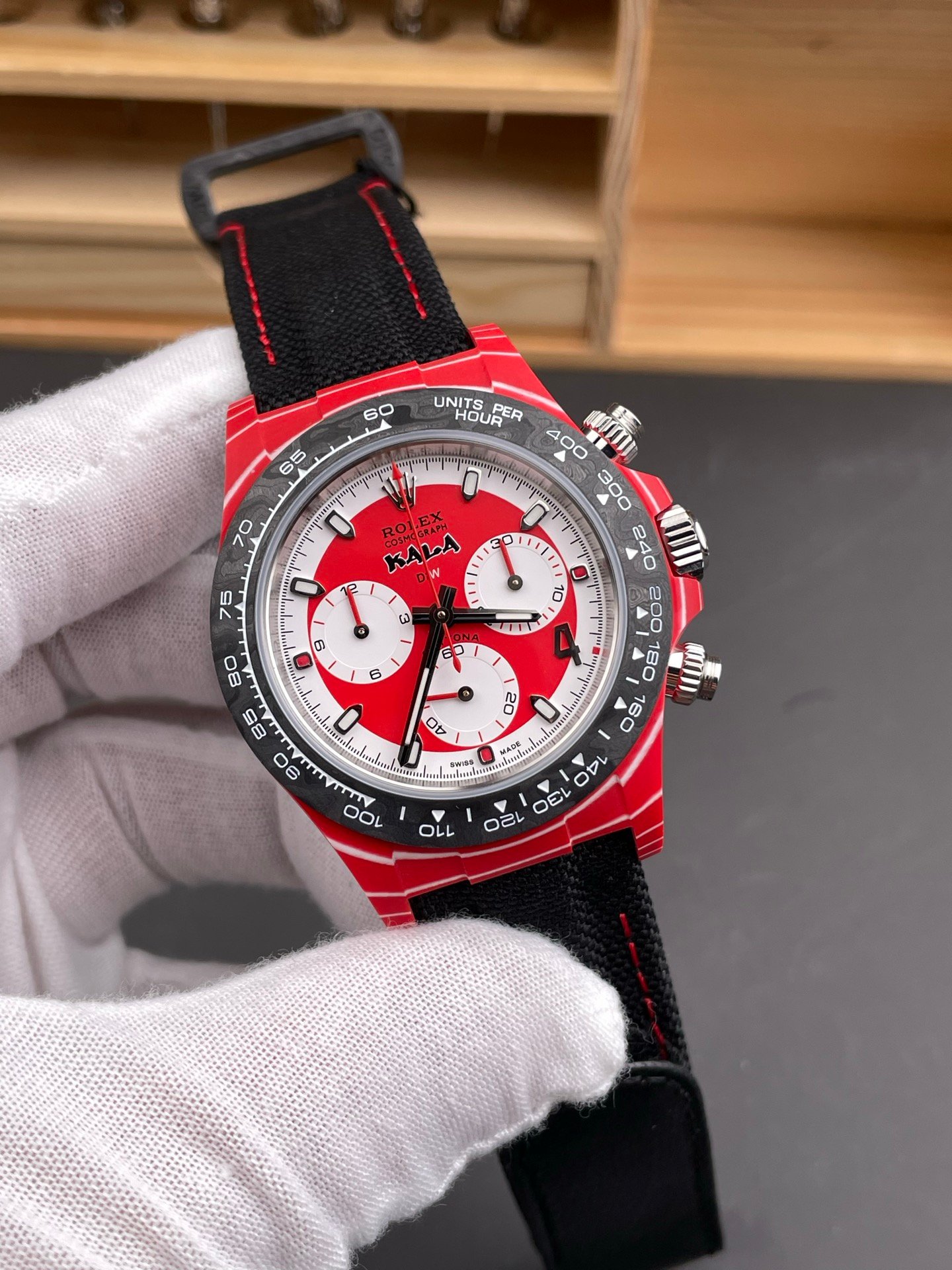 Rolex Daytona Red Carbon