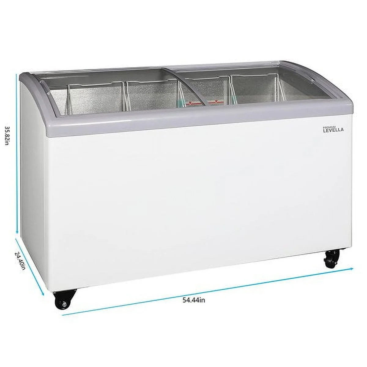 Premium Ice Cream Showcase Freezer 10.9 CuFt.