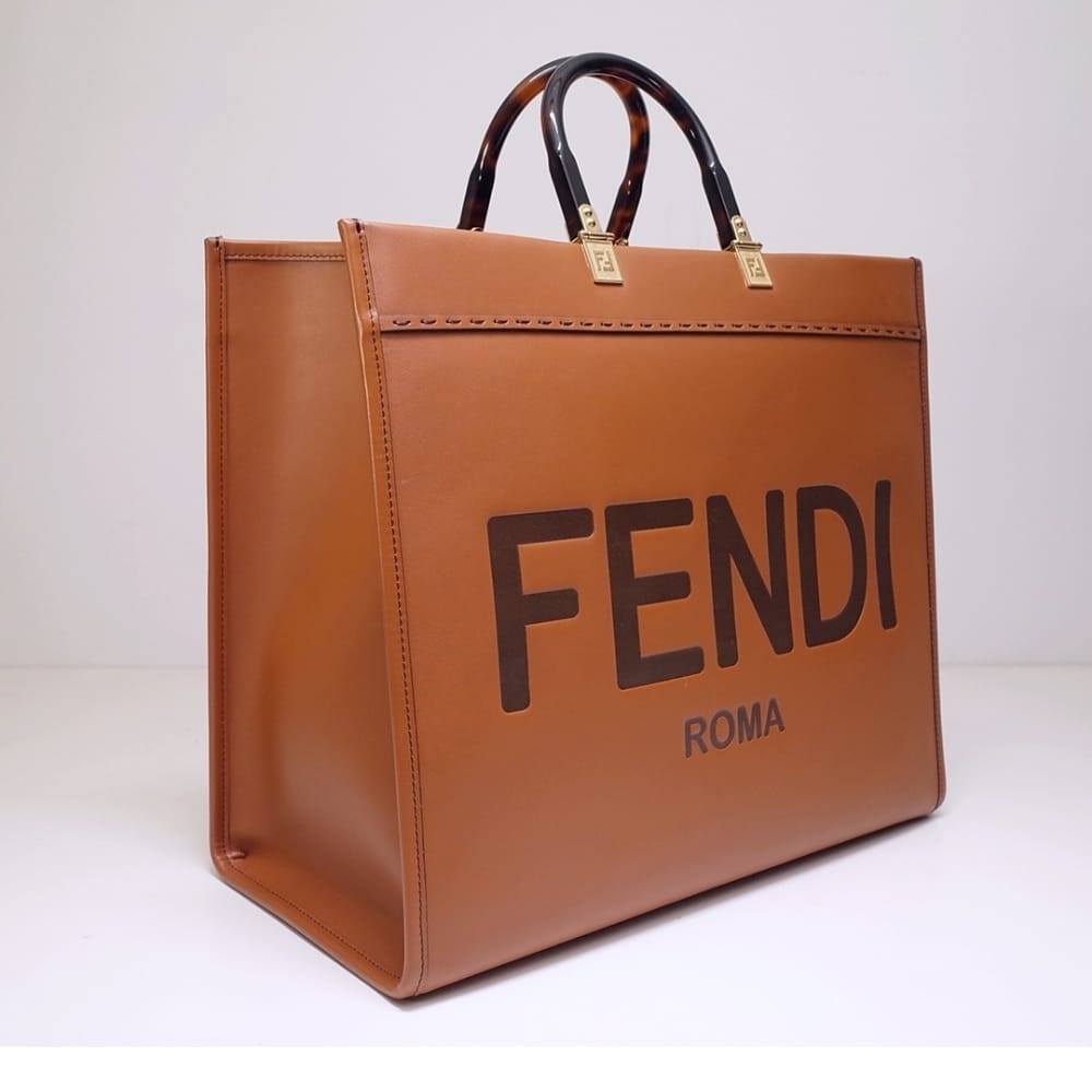Fendi Sunshine Large Bag Brown 15.7 Inches 8BH372ABVLF0PWZ