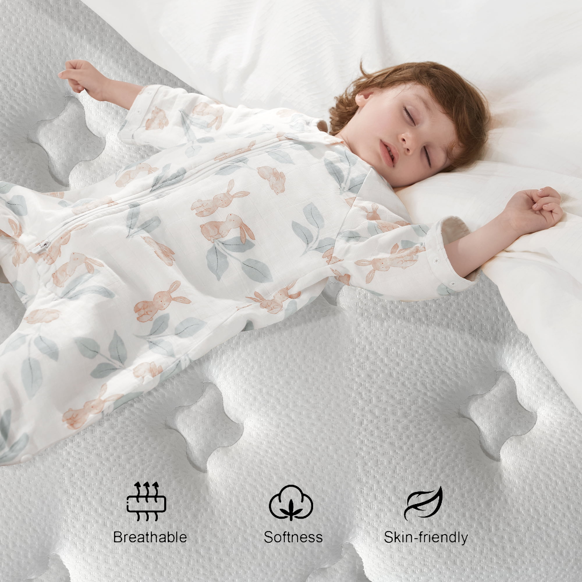 CICIMLU 12 inch Queen Hybrid Mattress in a Box Spring Mattress with Silent Coils, Medium Firm