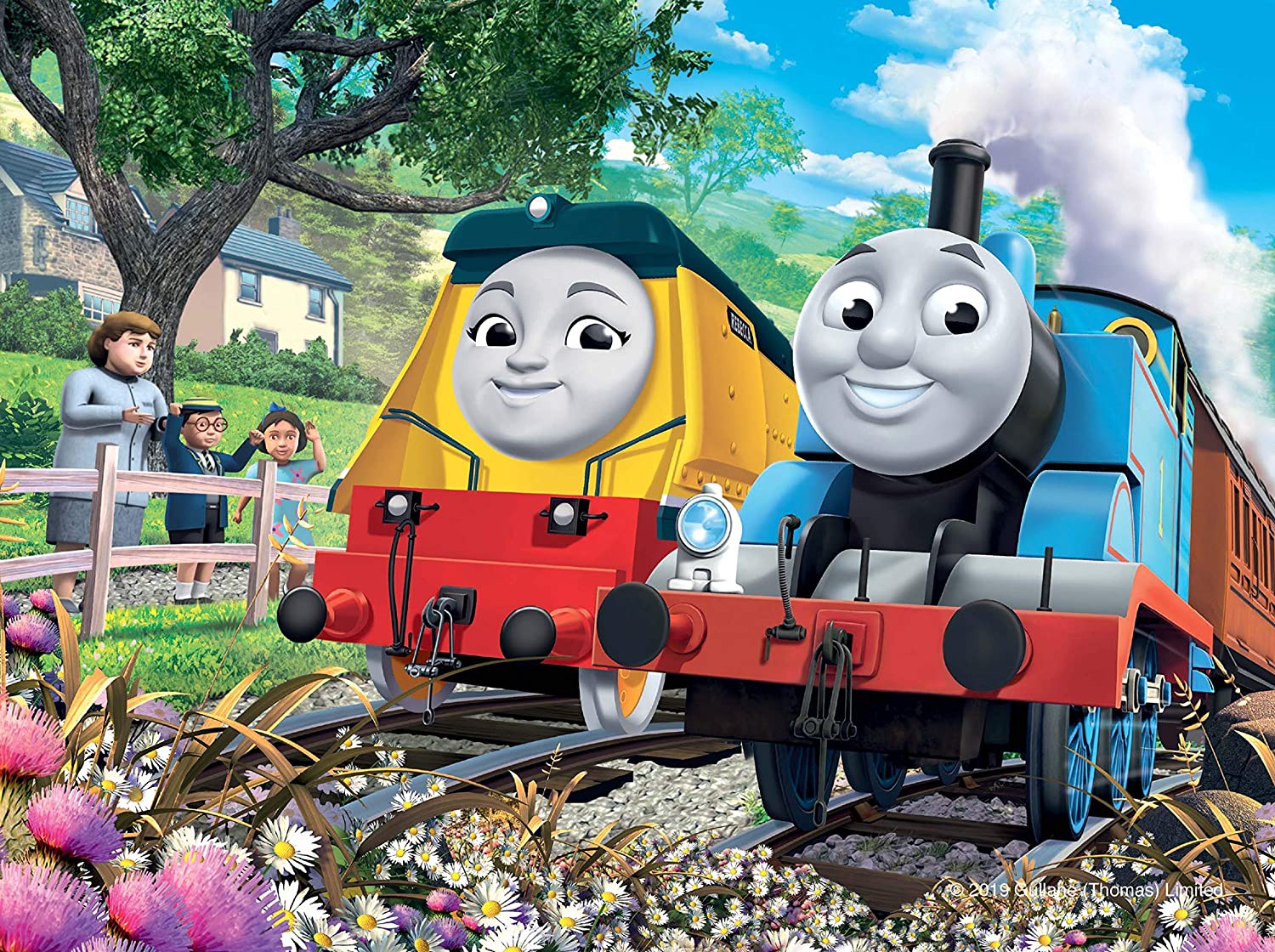 Thomas & Friends Big World Adventures 4 in a Box – 12, 16, 20 and 24 Piece Jigsaw Puzzles (Ravensburger)