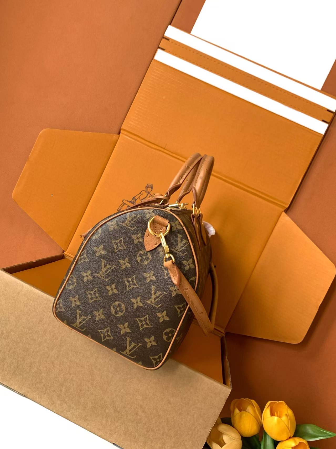 LV Speedy Soft 30 Bag Top Quality