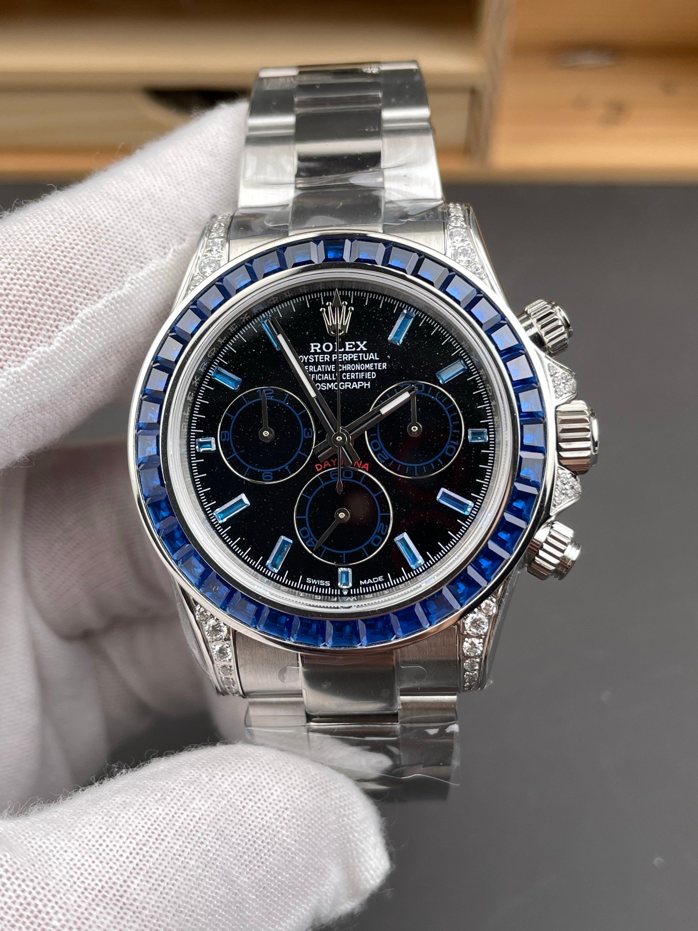 Rolex Daytona Modified CVD Diamond