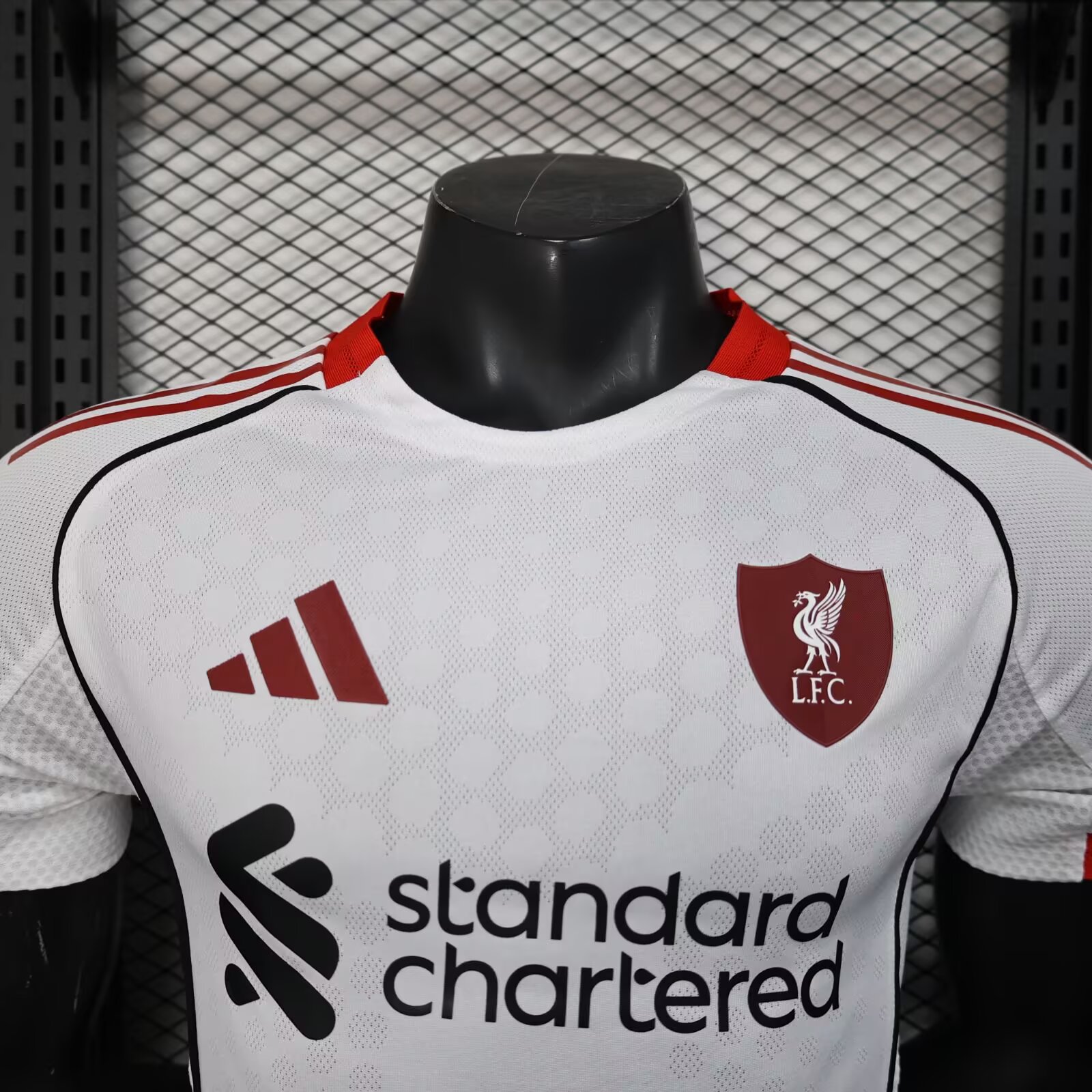 25-26 Liverpool White Shirt - Player Edition
