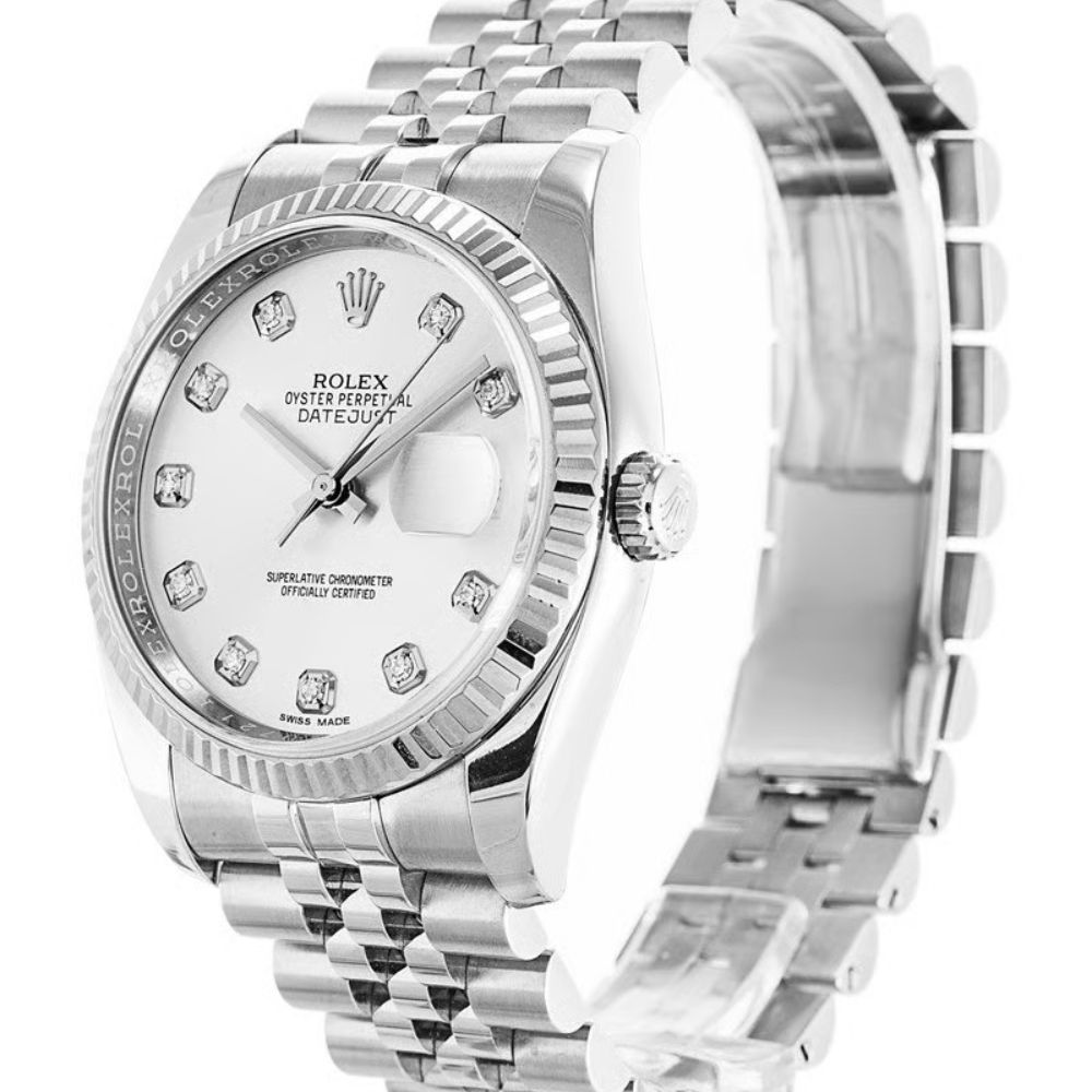 Rolex Datejust 36mm White Dial 116234
