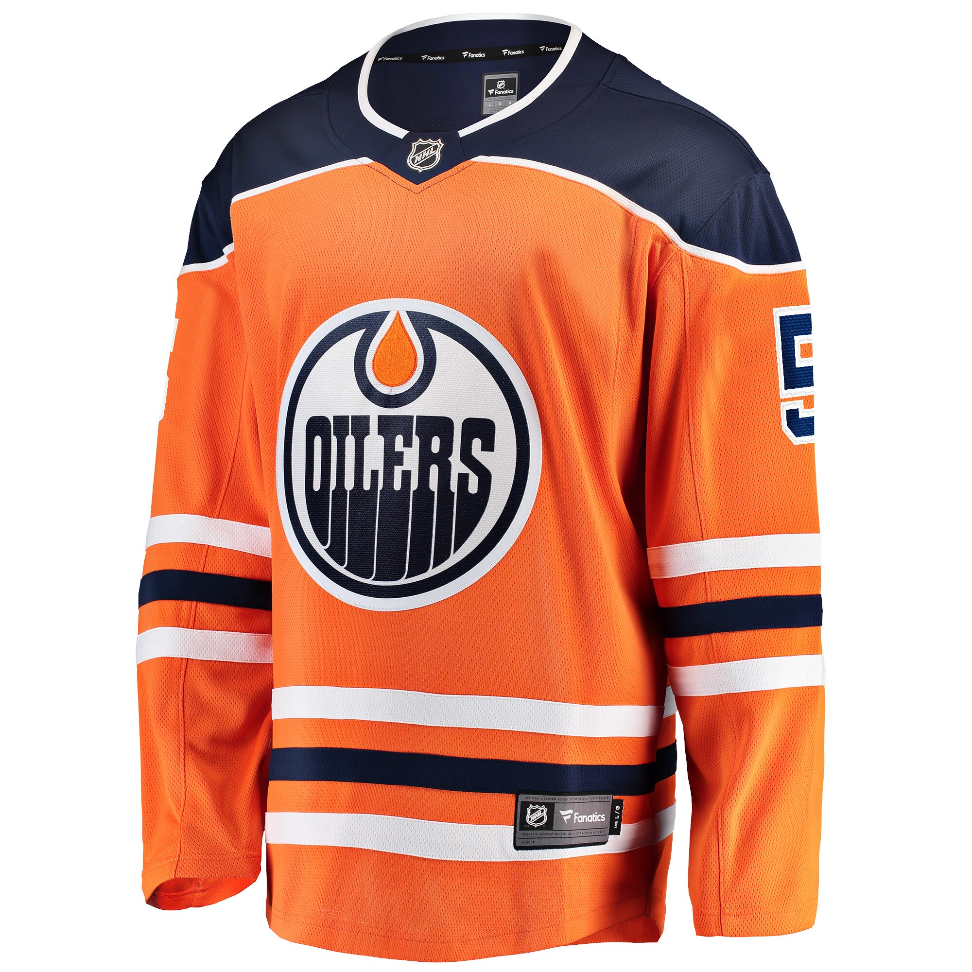 Cody Ceci Edmonton Oilers Fanatics Home Breakaway   Jersey – Orange