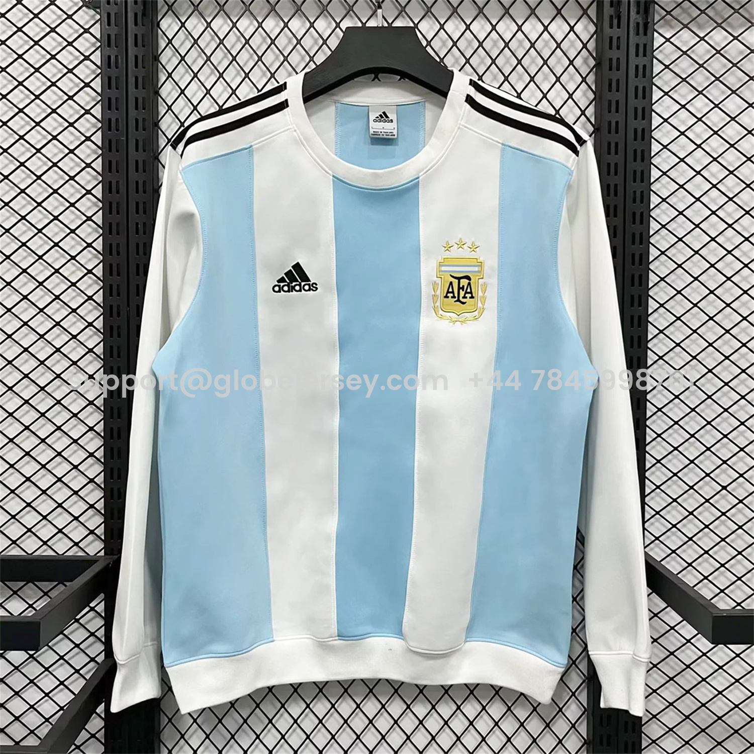 Argentina 25-26 Home Unisex Pullover Hoodie