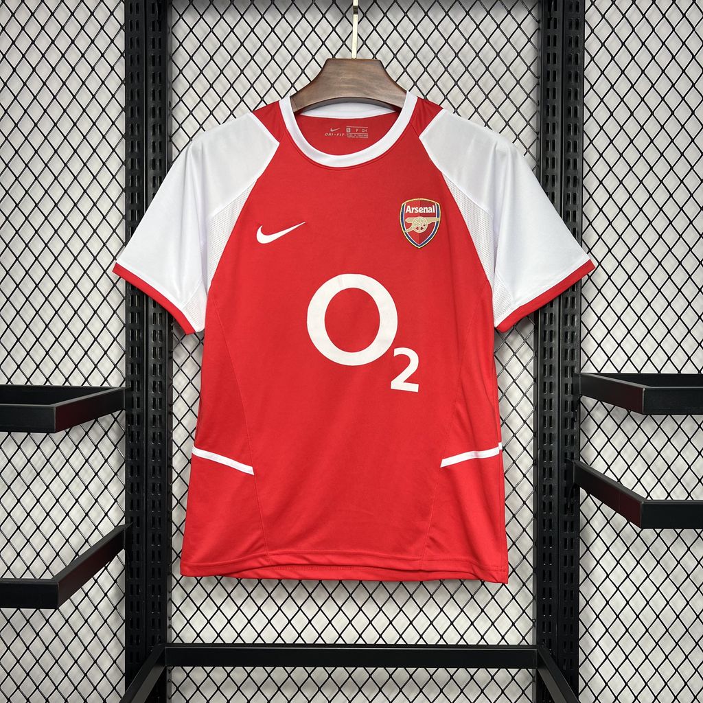 Retro Arsenal 02-04 Home Stadium Jersey