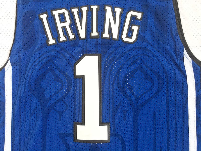 NCAA Duke University No. 1 Irving blue embroidered jersey