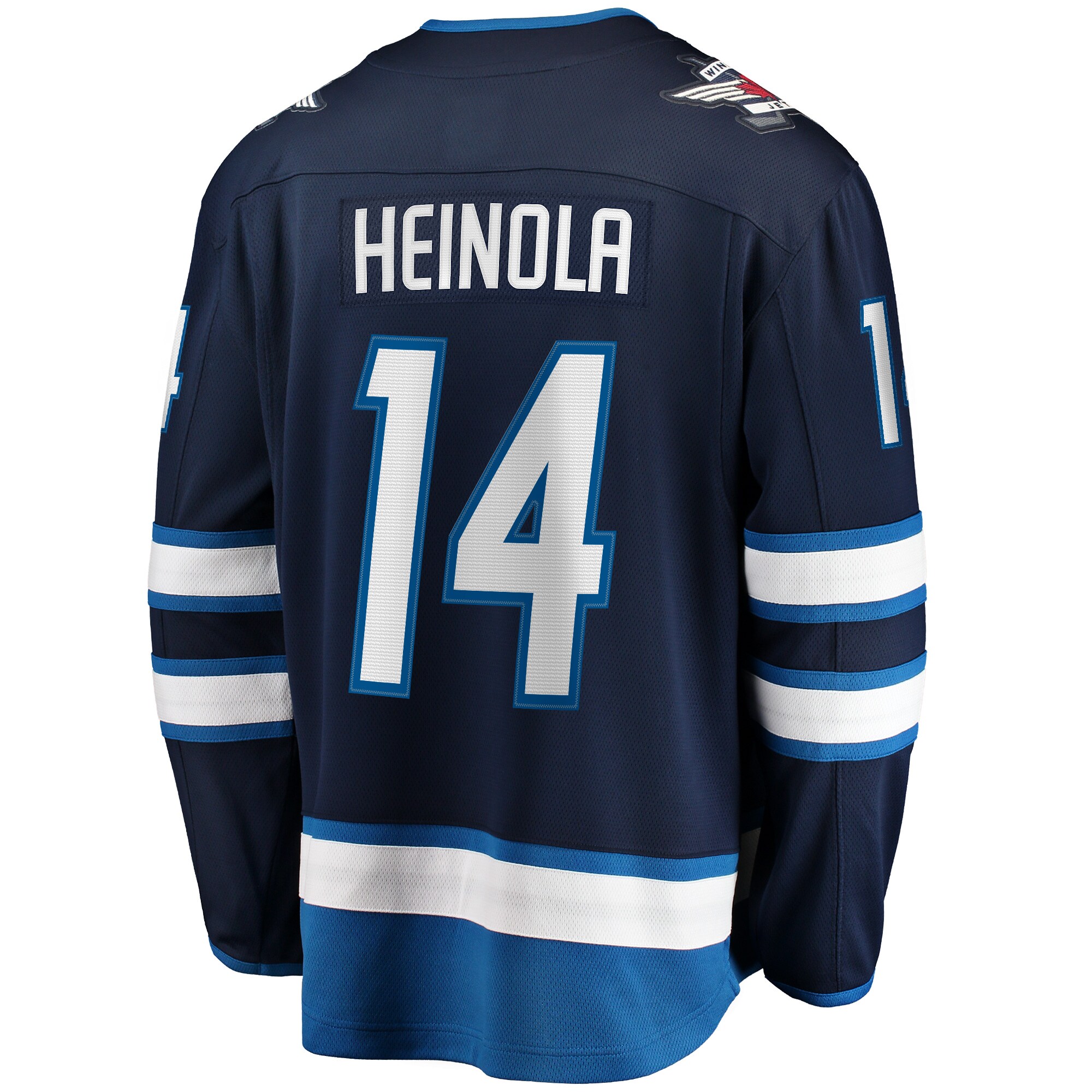 Ville Heinola Winnipeg Jets Fanatics Home Breakaway   Jersey – Navy