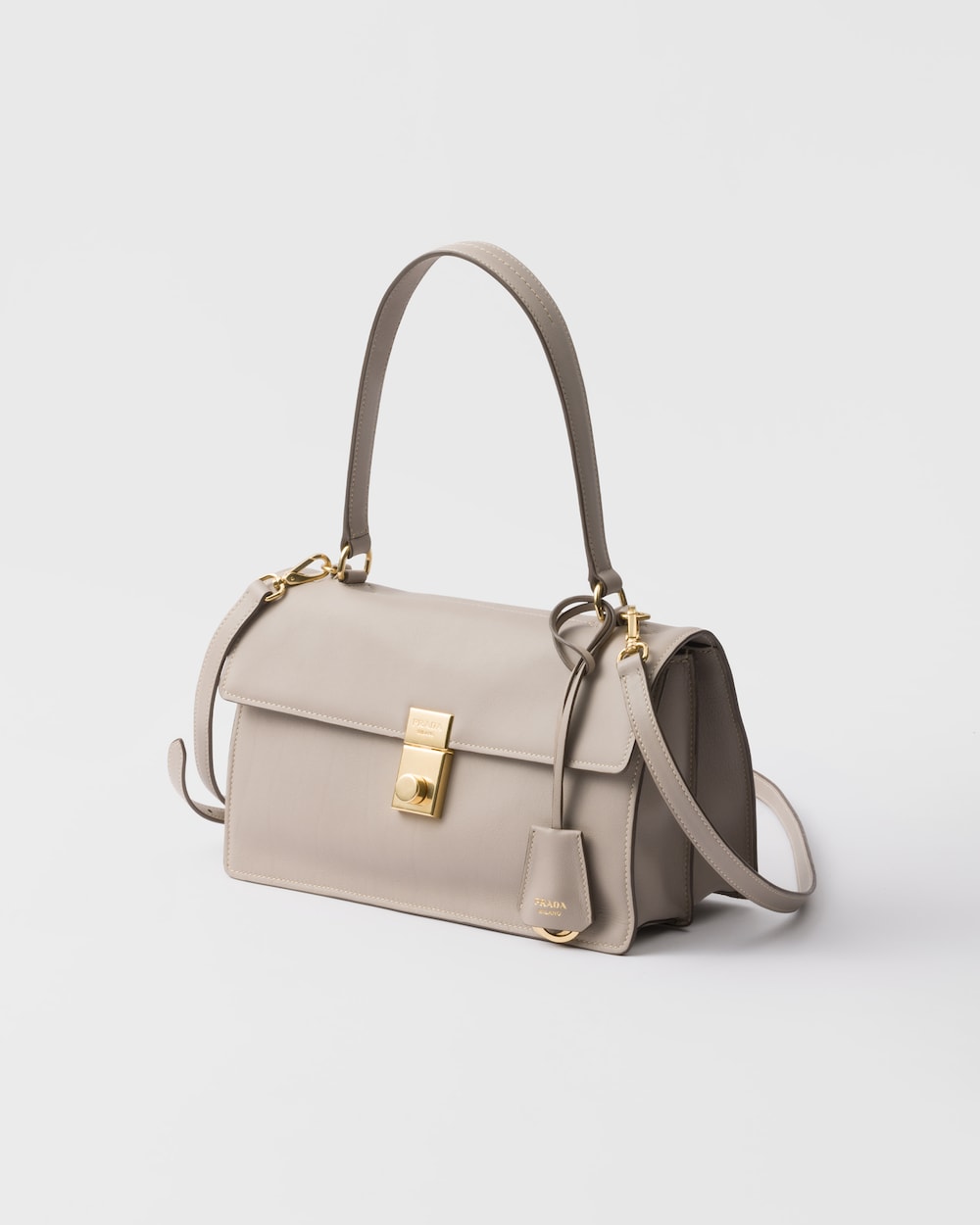 Soft Sound Medium Leather Shoulder Bag