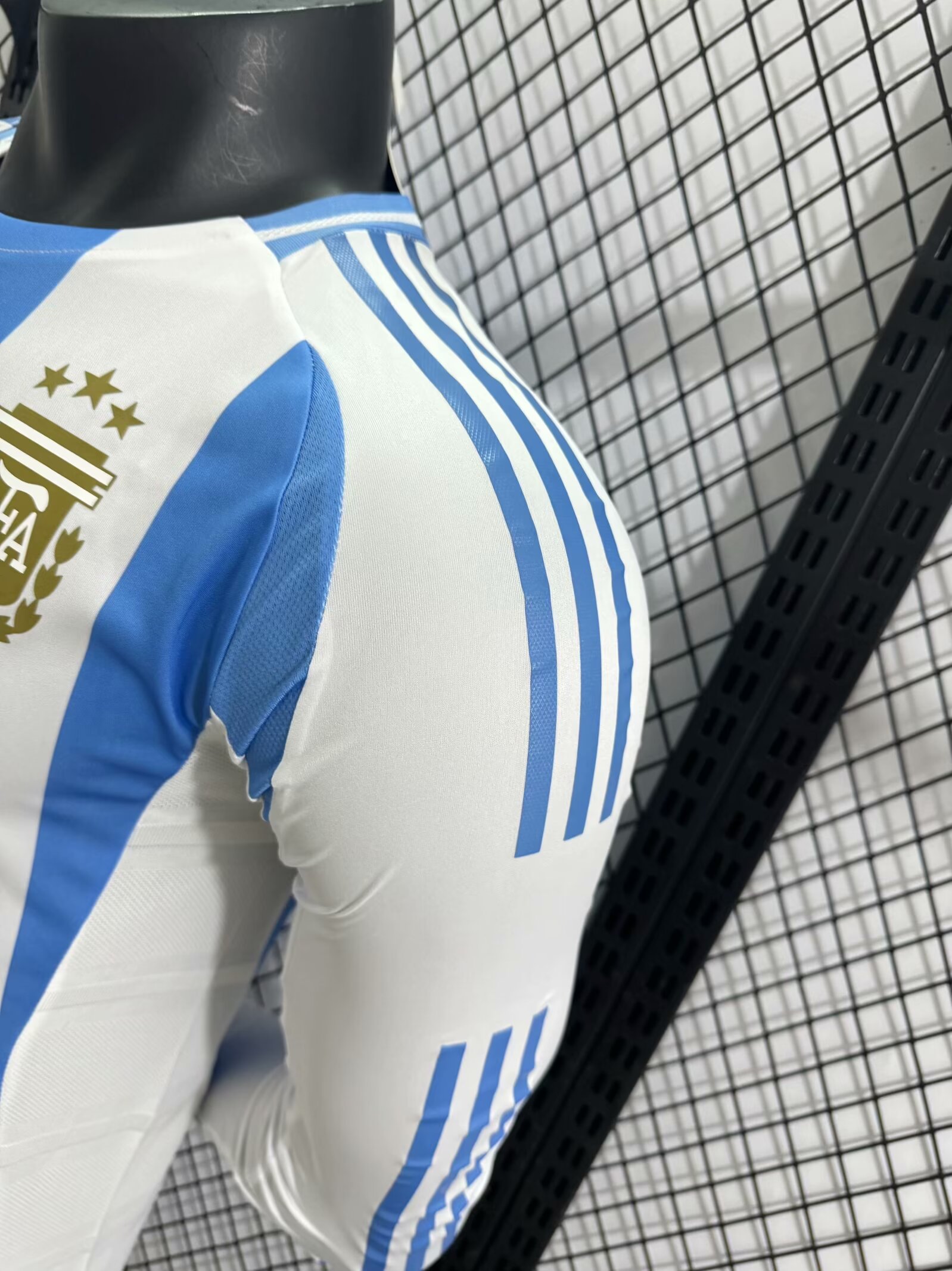 2024/25 Argentina Home Long Sleeve Shirt - Player Version