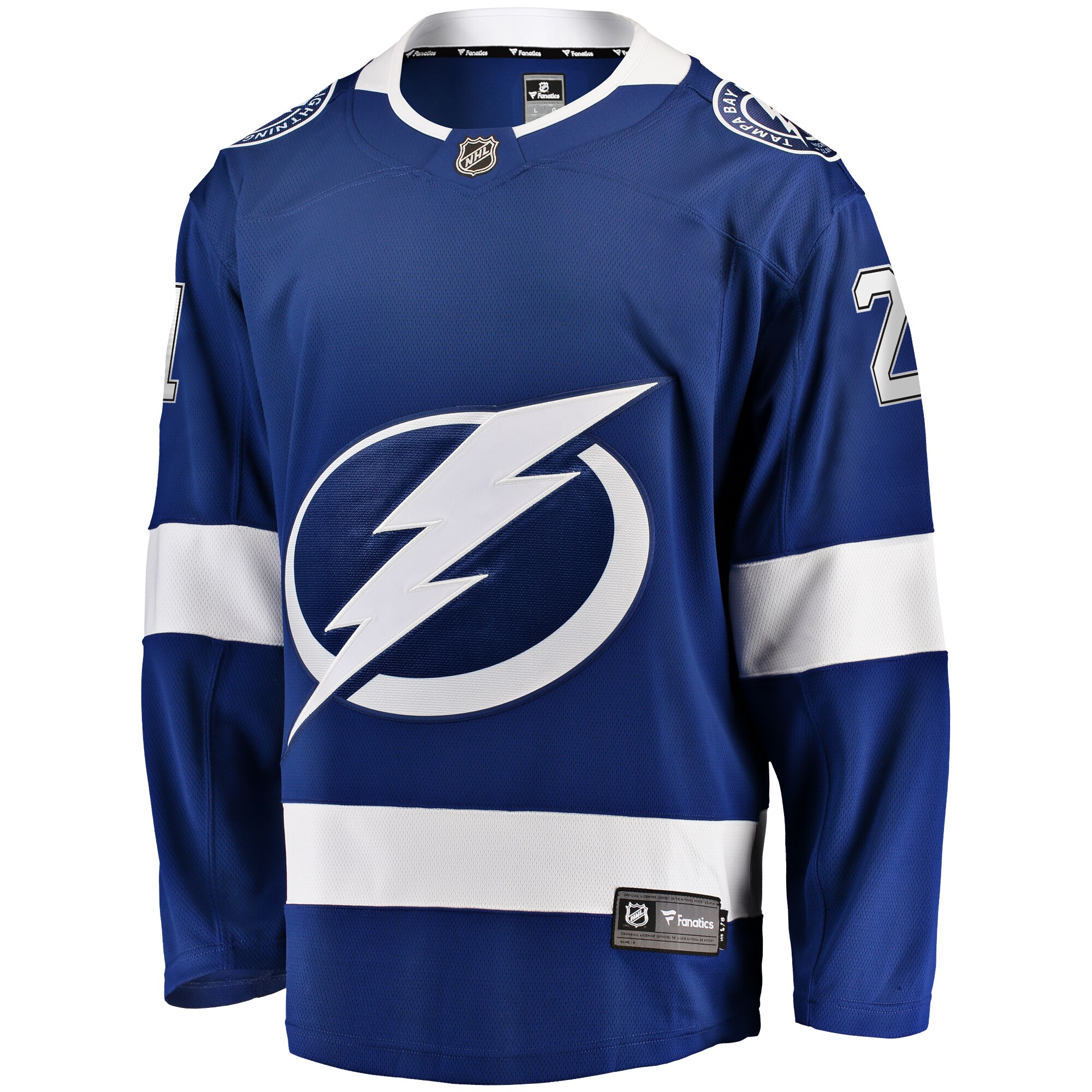 Brayden Point Tampa Bay Lightning Fanatics Home Premier Breakaway   Jersey – Blue