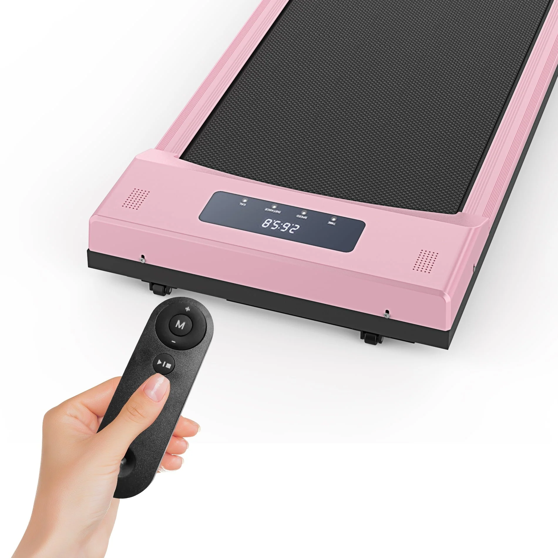 Tikmboex 2.5HP Under Desk Treadmill with LED Display Wireless Remote Control38.5