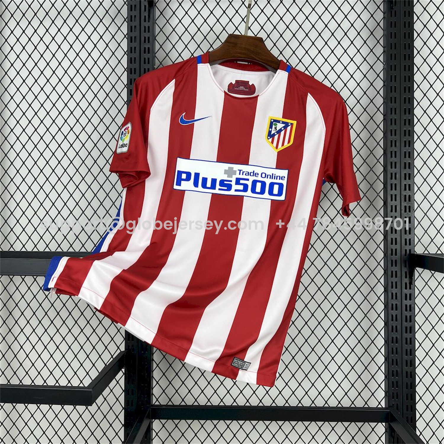 Retro Atletico Madrid 2016-17 Home Jersey