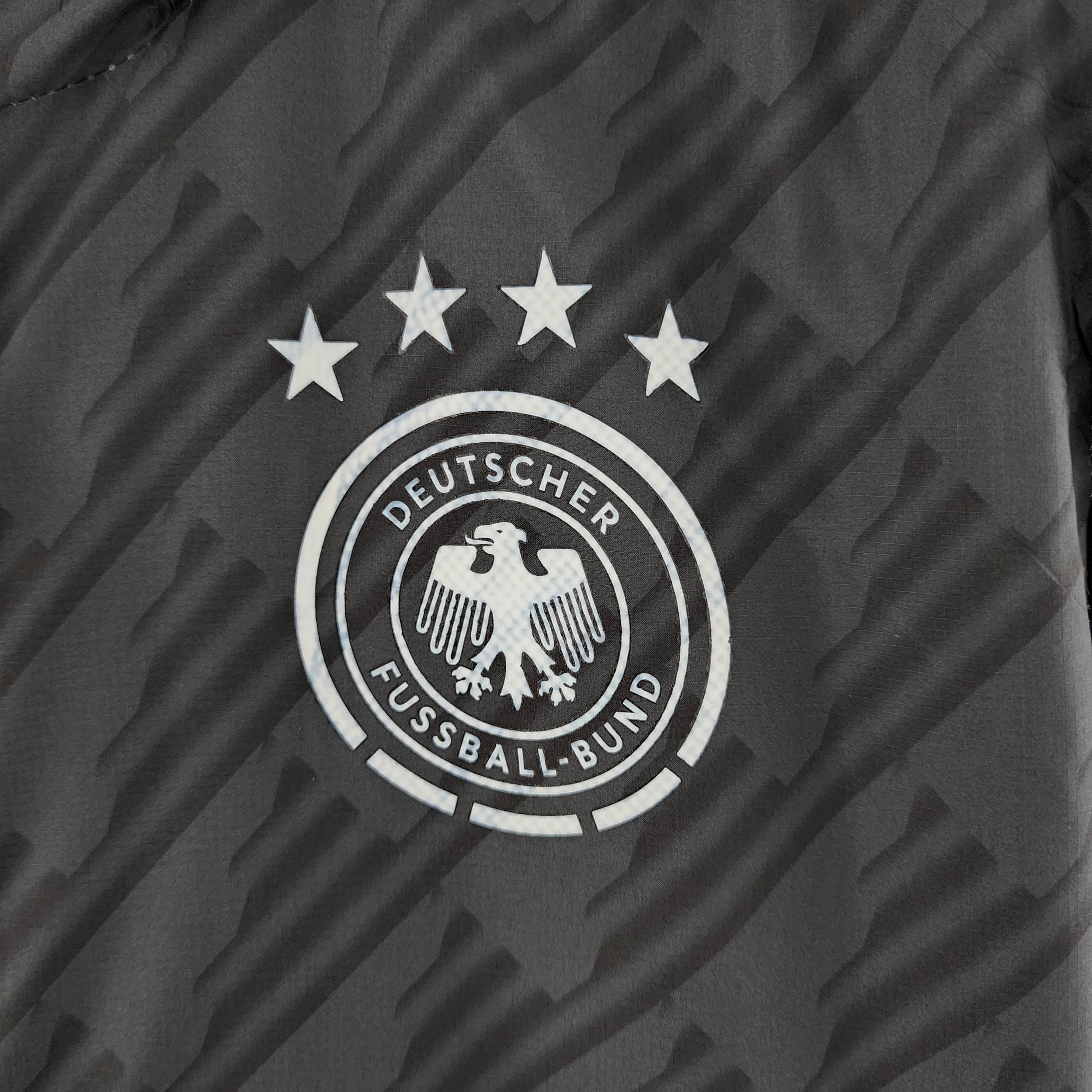 2022 Germany Windbreaker Black Red And White Edge