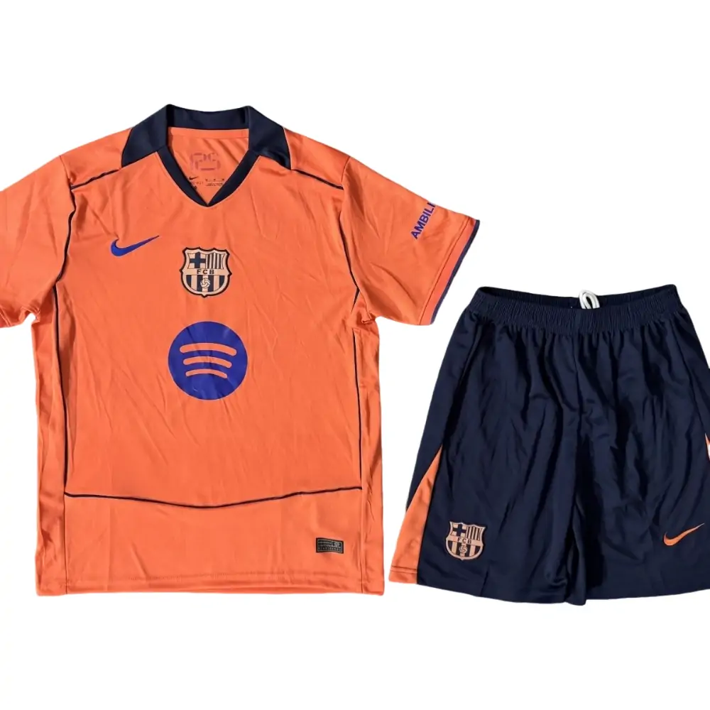 2025/26 Barcelona Second Away Jersey Adult Kit - Fans Edition