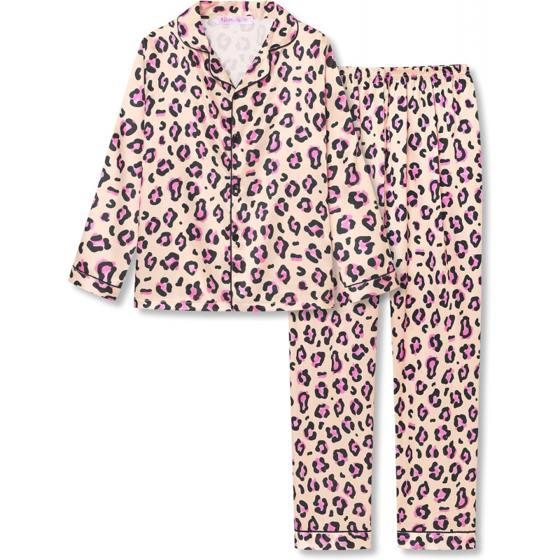 Silky Satin Pajama Long Sleeves Set