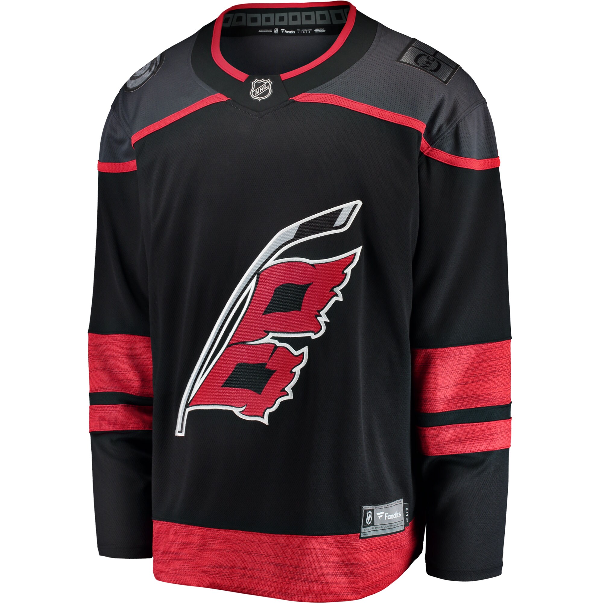 Carolina Hurricanes Fanatics Home Breakaway Jersey – Black