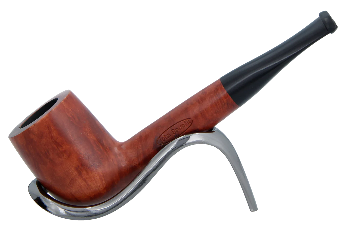 John Brumfit Great British Classics Briar Smoking Pipe - Billiard