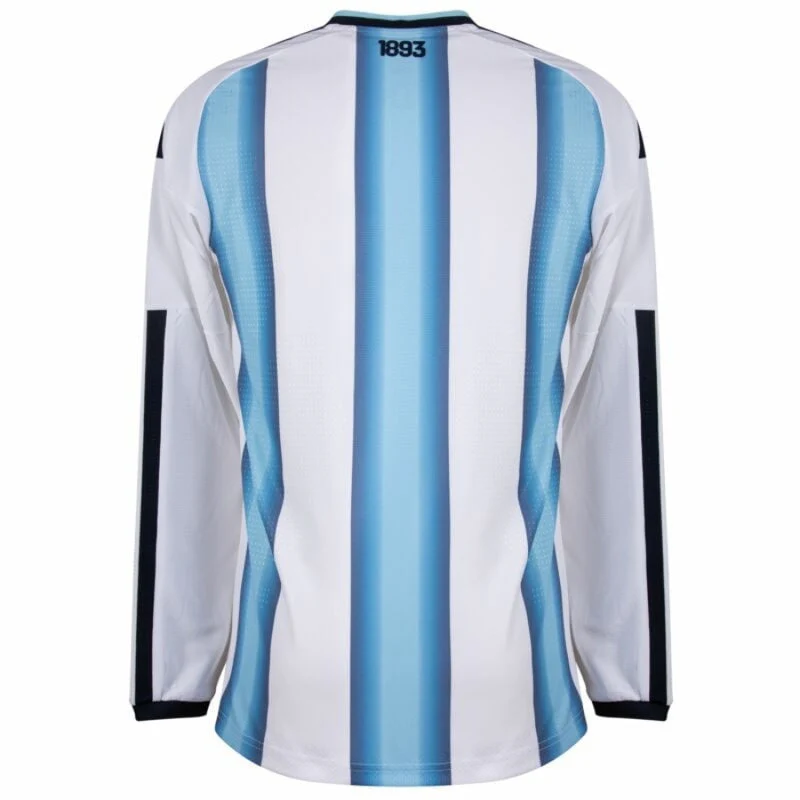 Argentina Long Sleeve Home Football Jersey 2026 World Cup