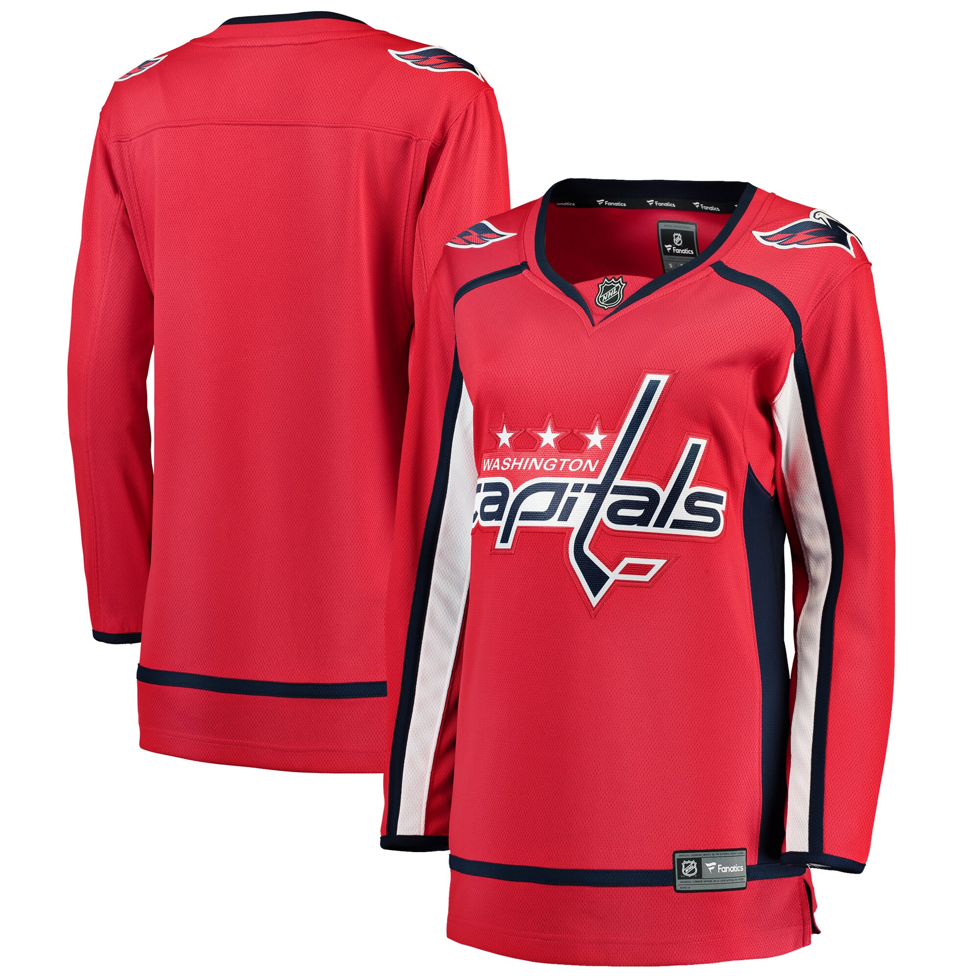Washington Capitals Fanatics Women’s Breakaway Home Jersey – Red
