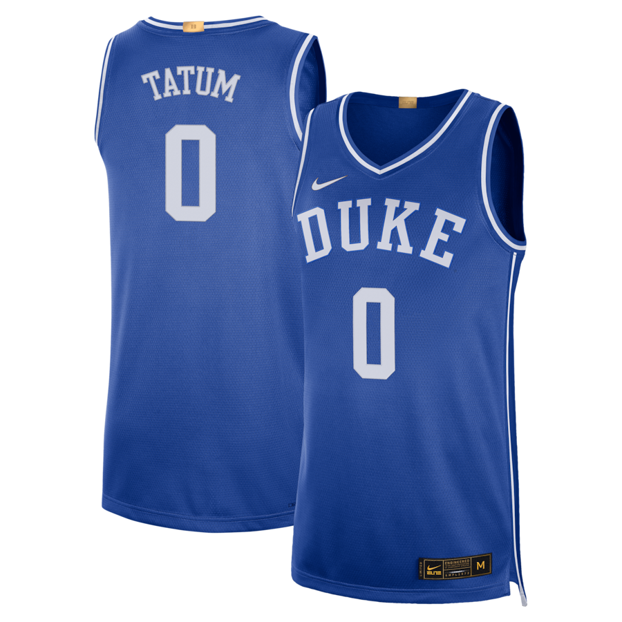 NCAA Duke College Basketball Jersey - Jayson Tatum – Mens