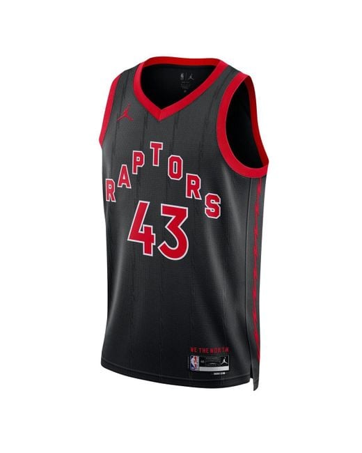 Red And Pascal Siakam Toronto Raptors Swingman Jersey