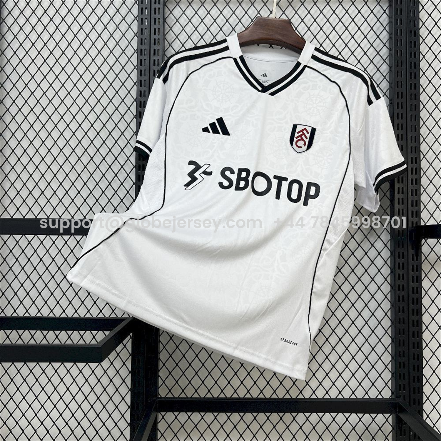 Fulham 25-26 Home White Jersey - Fans Version
