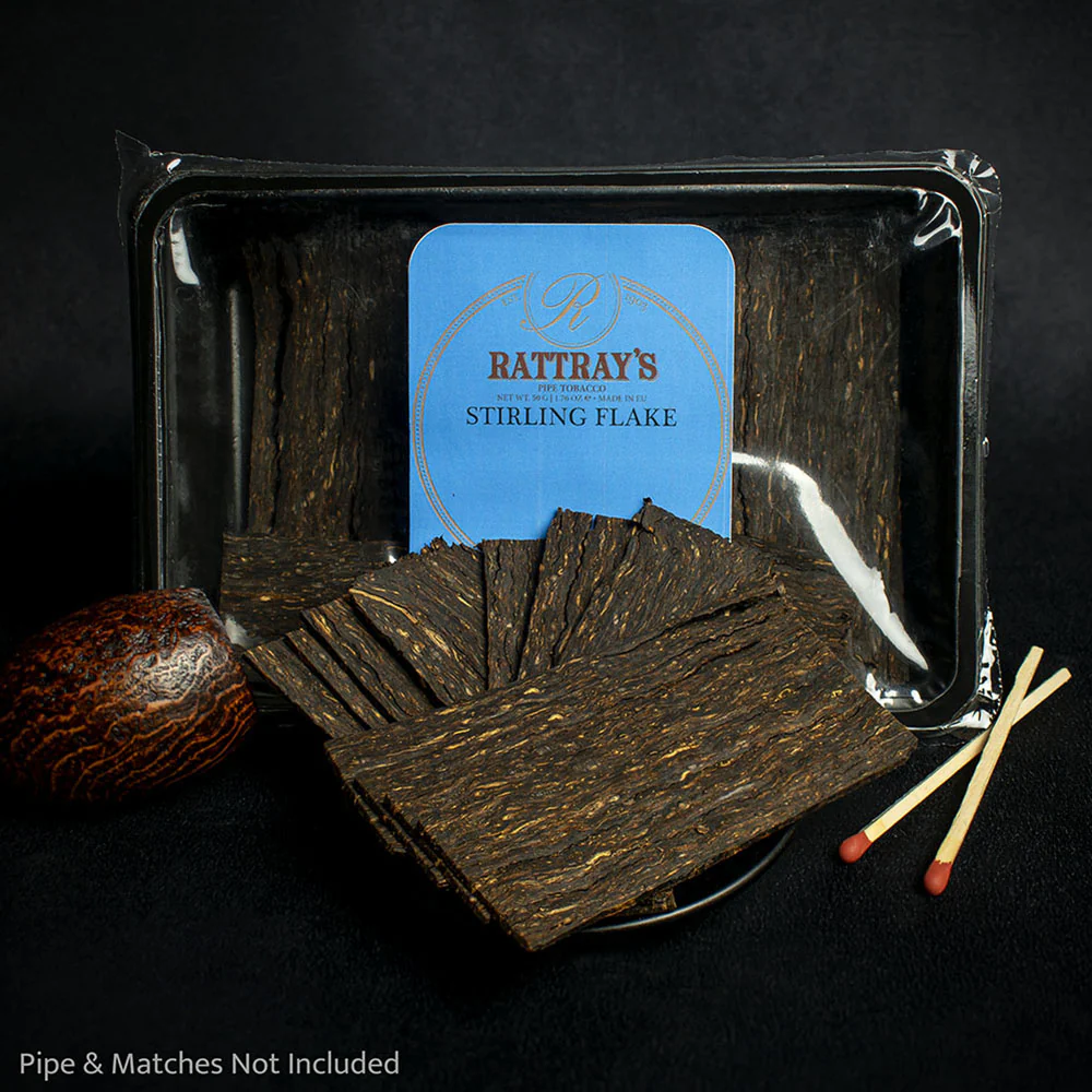 Rattray's Stirling Flake Pipe Tobacco - 25g Loose