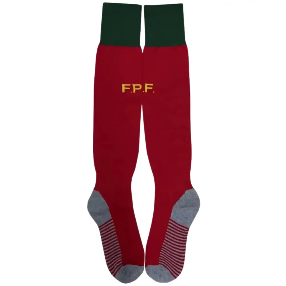 23 season Portugal home football socks