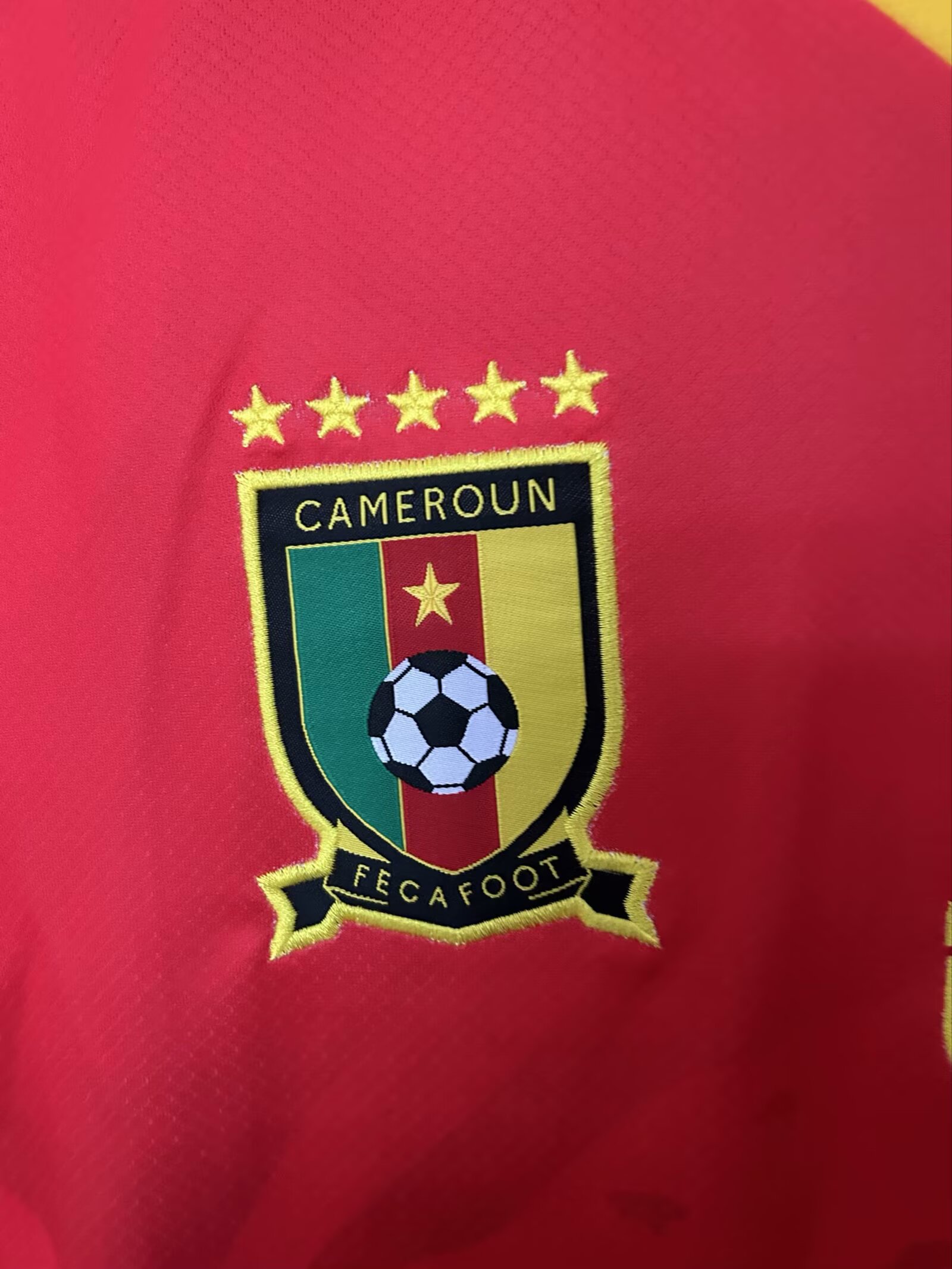 202-26 Cameroon Red - Jersey - Fan Edition
