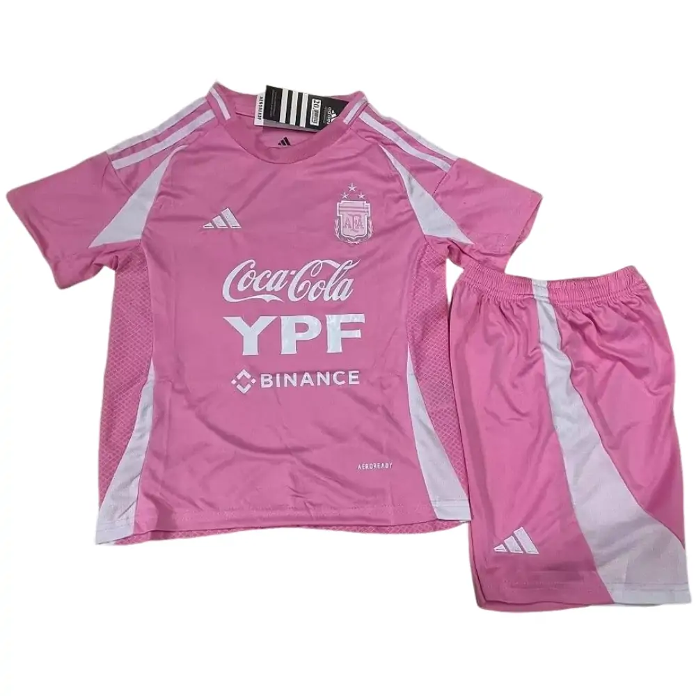 25-26 Argentina Pink Jersey - Kids