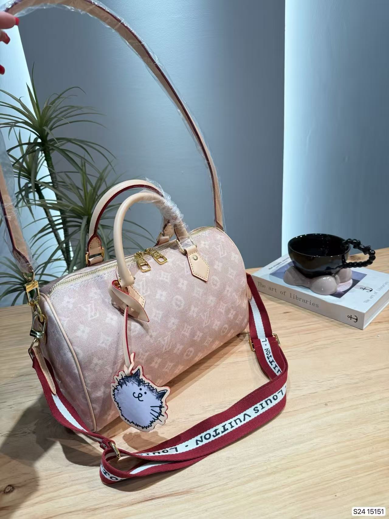 LV Grace Coddington Collaboration Pillow Bag