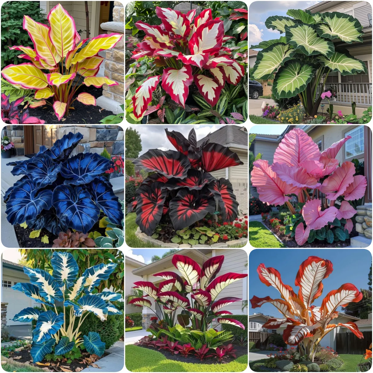 Giant Alocasia seeds Transform Your Space with Tropical Majesty