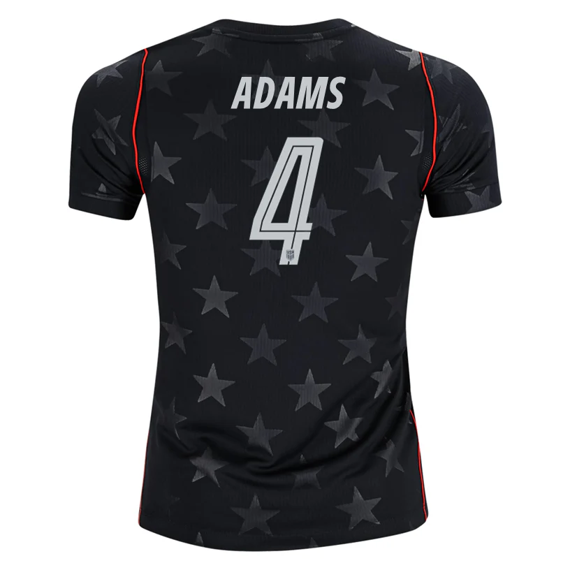 Nike Youth Adams United States Away Stadium Jersey 2026 (Dark Obsidian/Pure Platinum)