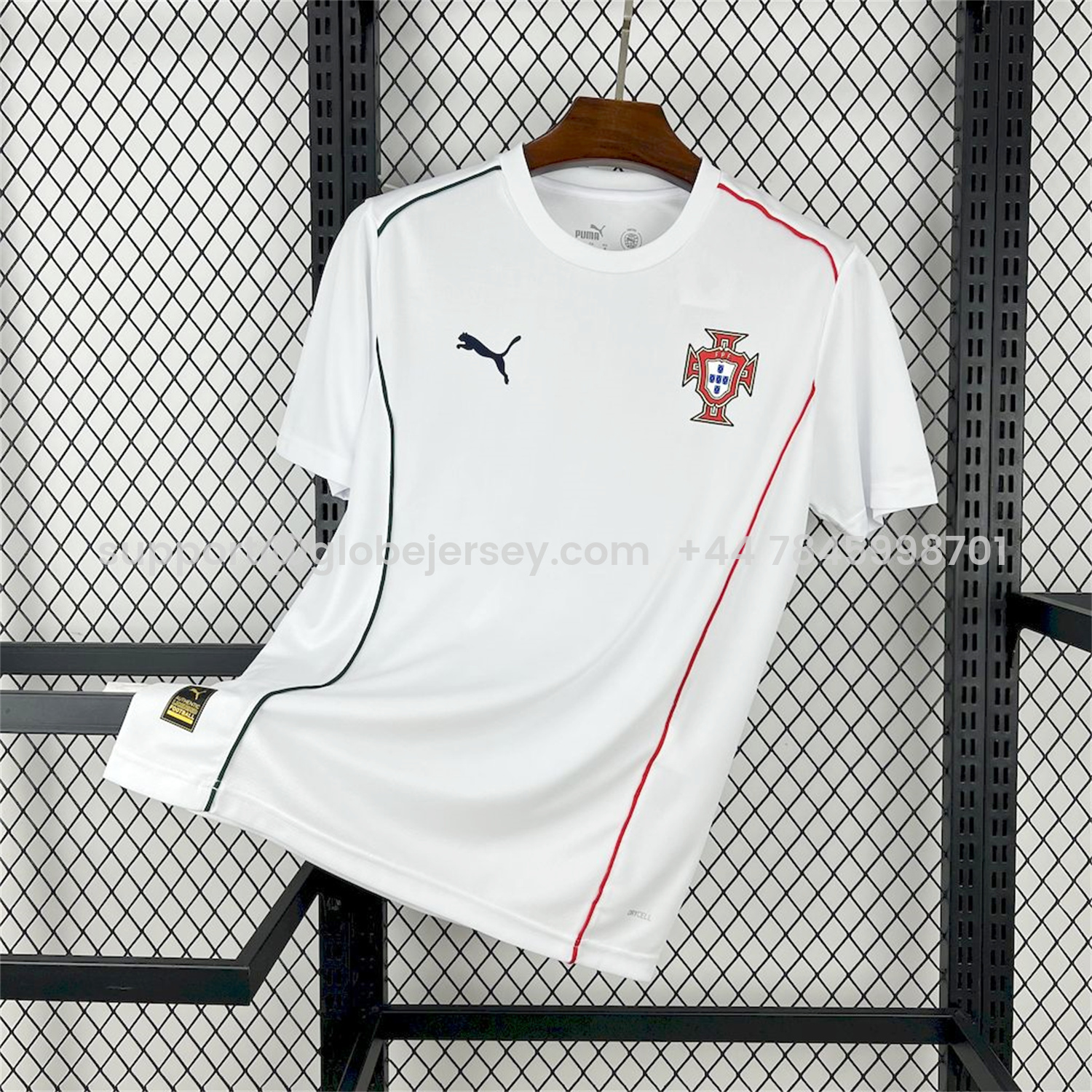 Portugal 2025-26 White Casuals Jersey - Fans Version