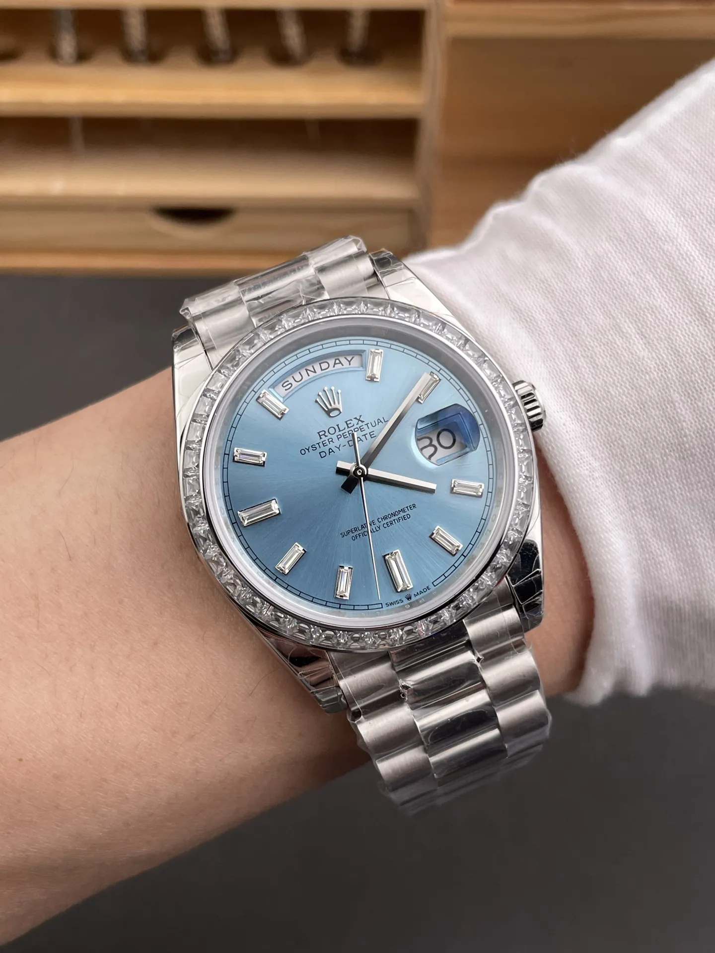 Rolex Day-Date Diamond Bezel 40mm