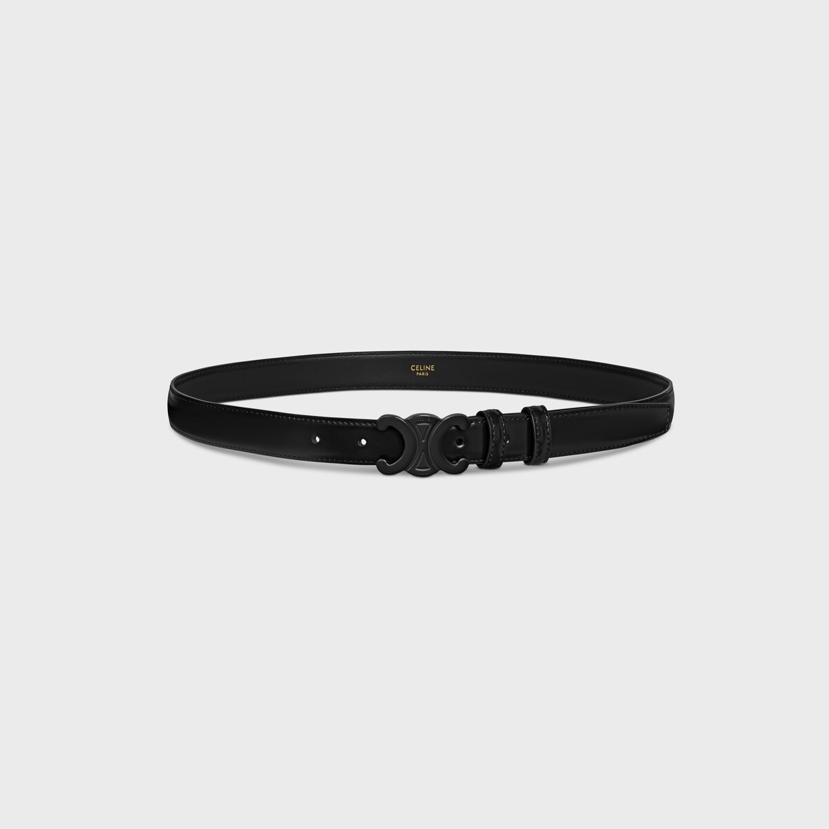 Medium Triomphe Belt in Taurillon Leather