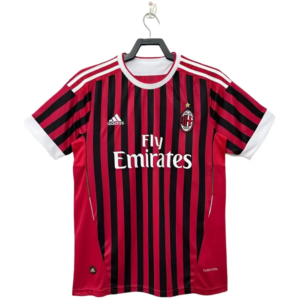 2011/2012 Retro AC Milan Home Jersey