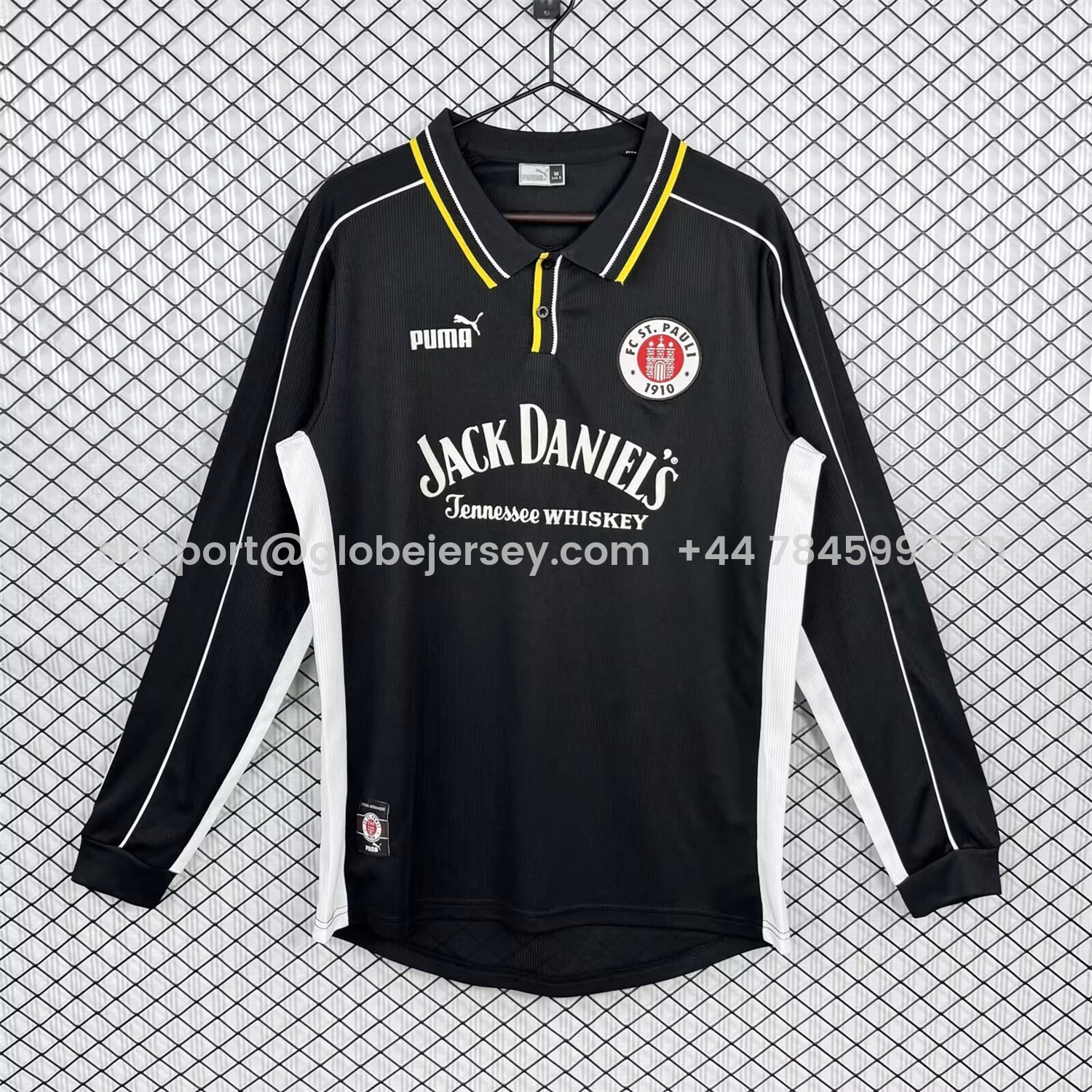 Retro St. Pauli 1999-00 Away Long Sleeves Jersey