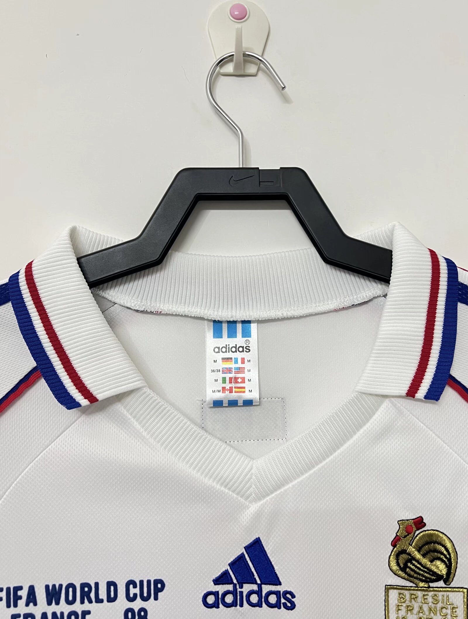 1998 France away retro jersey - Fans Edition