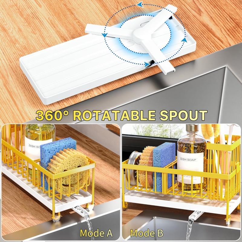 SINKLY Sponge Holder for Kitchen Sink