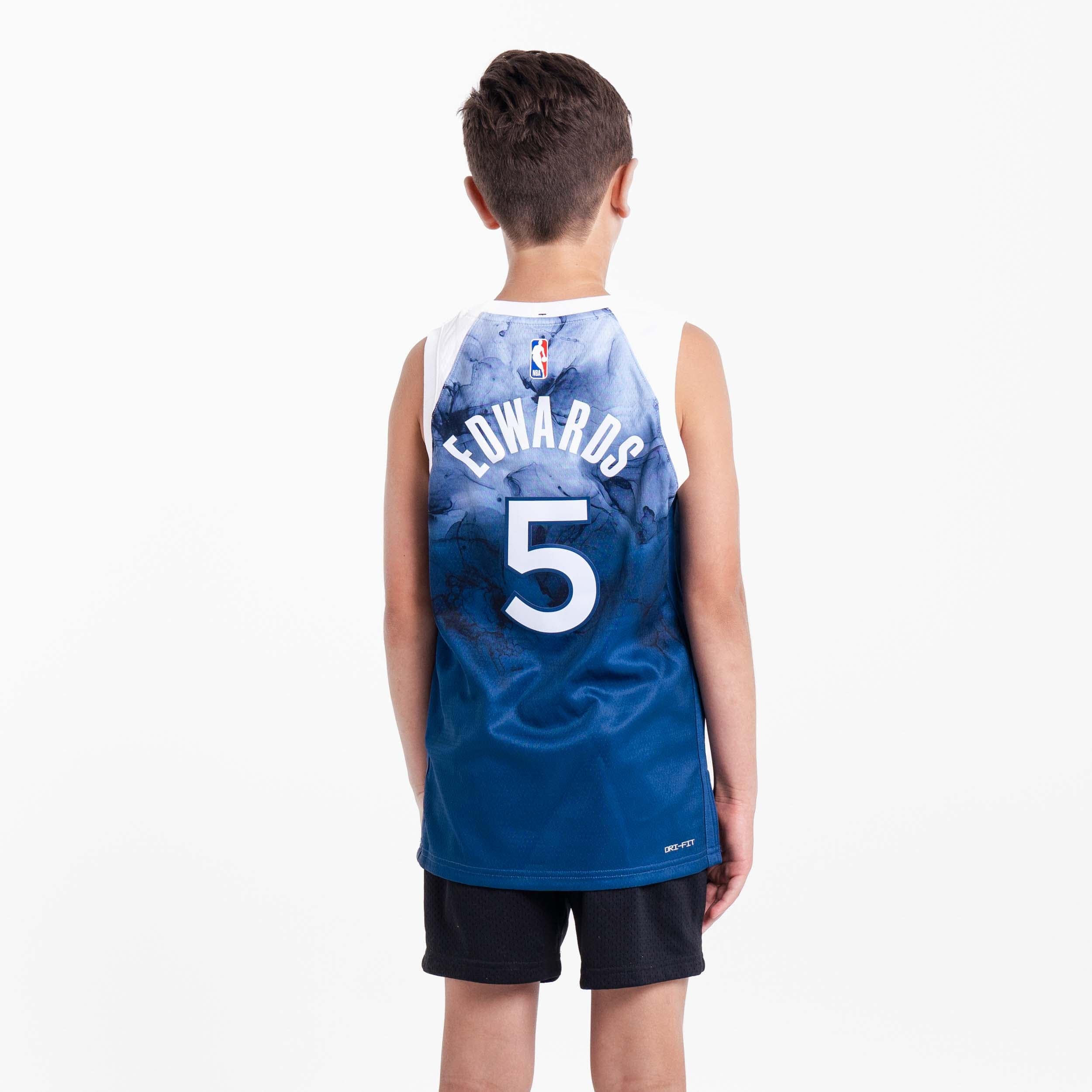 Anthony Edwards Minnesota Timberwolves 2024 City Edition Youth NBA Swingman Jersey