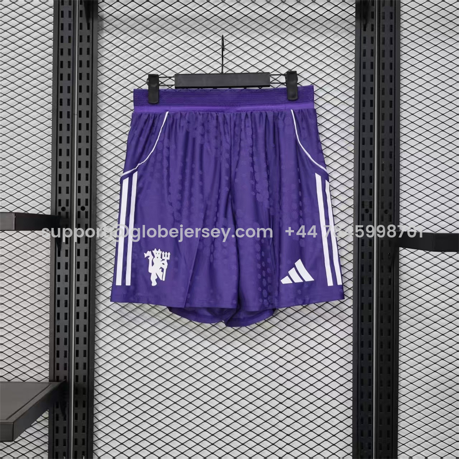 Manchester United 25-26 Away Purple Shorts - Player Version