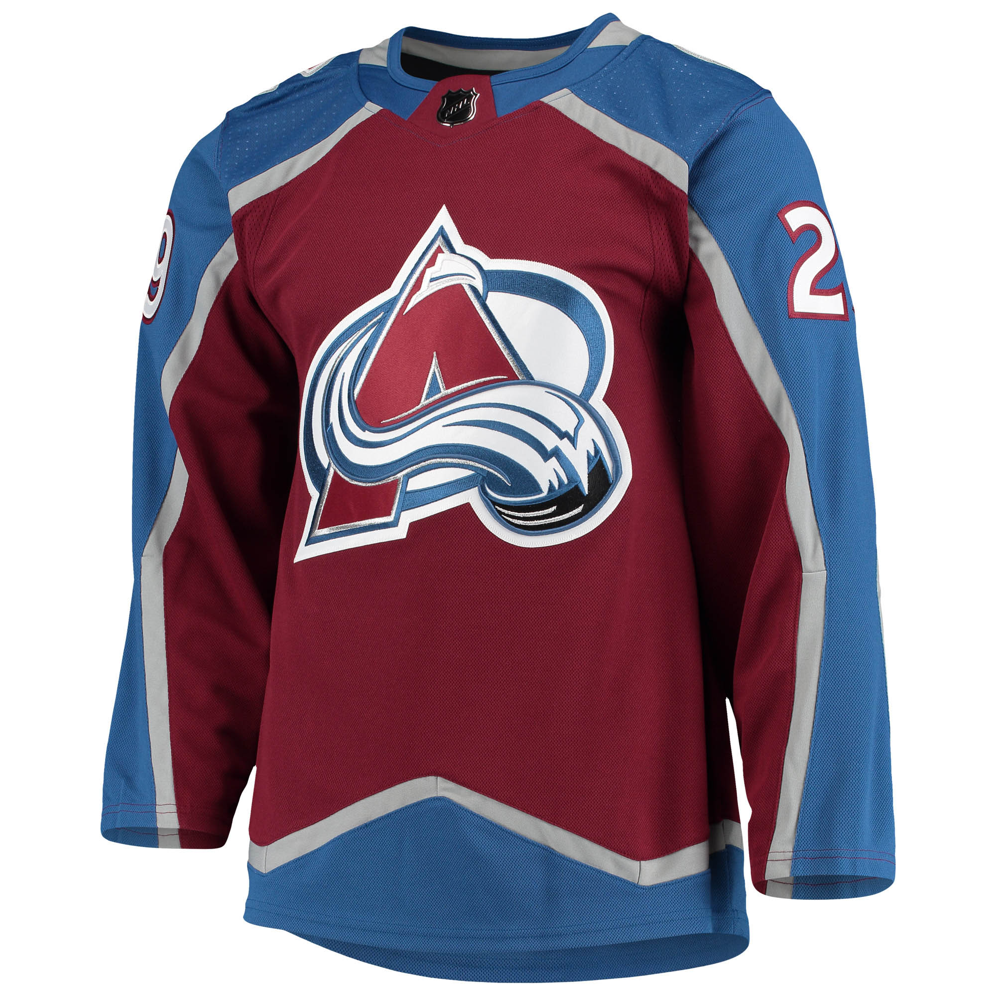 Nathan MacKinnon Colorado Avalanche  Home Primegreen    Jersey – Burgundy