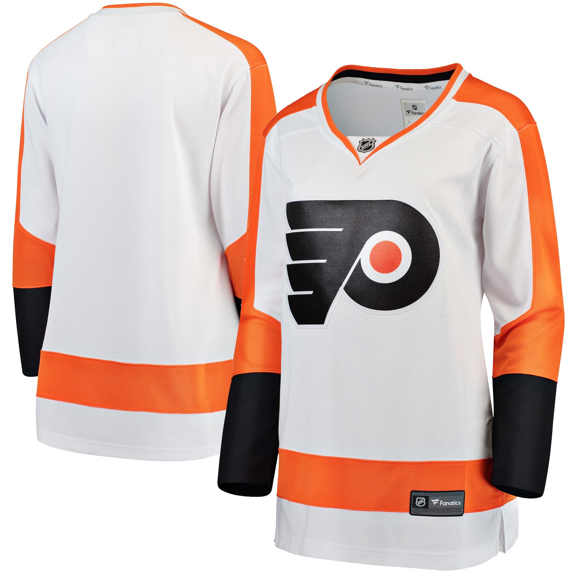 Philadelphia Flyers Fanatics Women’s Away Breakaway Jersey – White