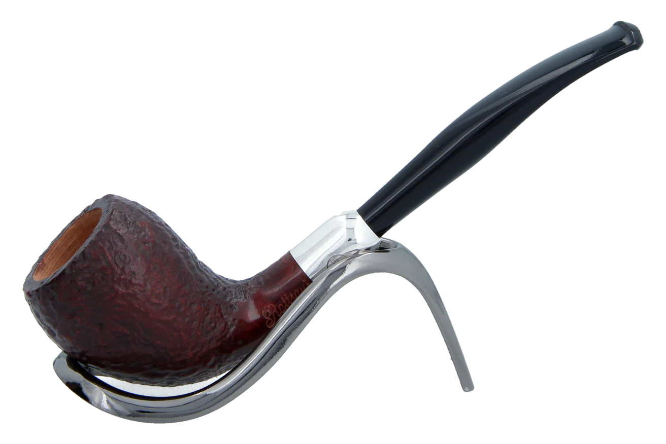 Rattray's Vintage Army Sandblast Briar Smoking Pipe - Shape 28