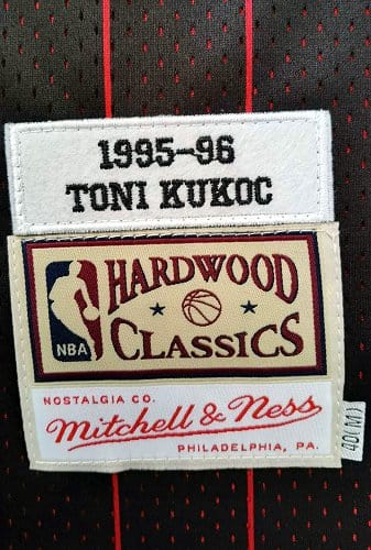 Tony Kukoc Chicago Bulls Throwback Jersey