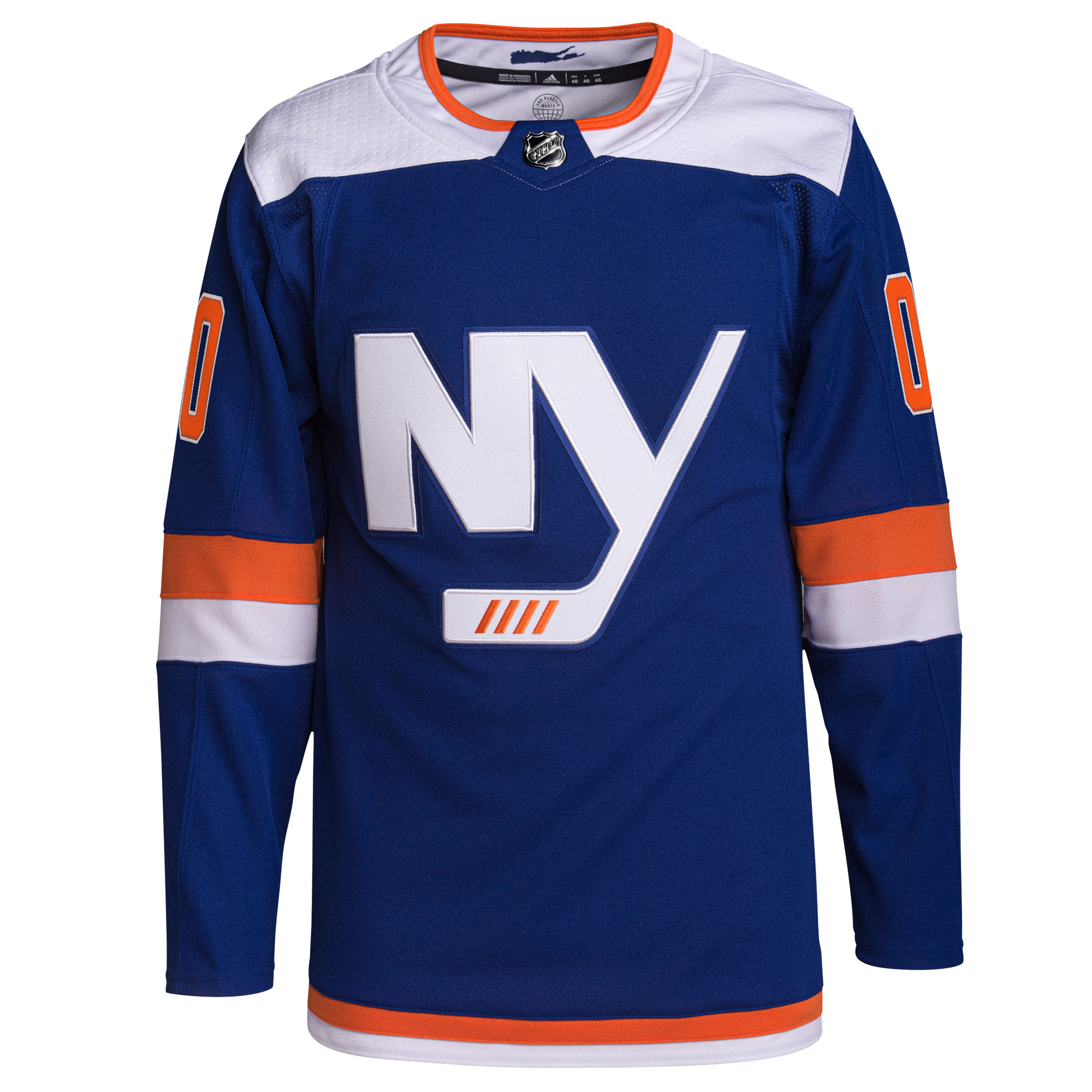 New York Islanders   Alternate  Primegreen  Custom Jersey – Royal